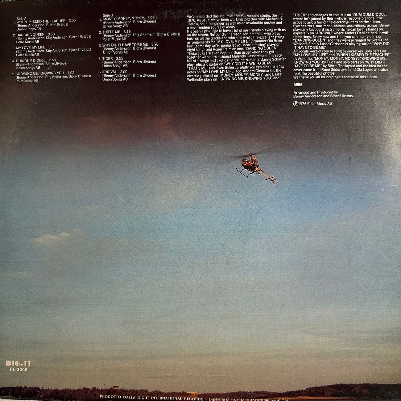 ABBA - ARRIVAL 1976 Pop  