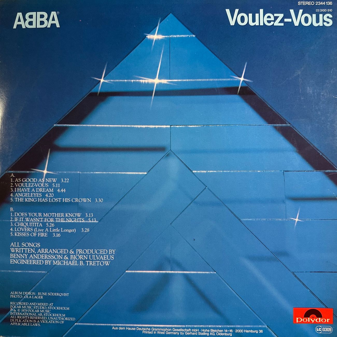 ABBA - VOULEZ-VOUS 1979 Pop  