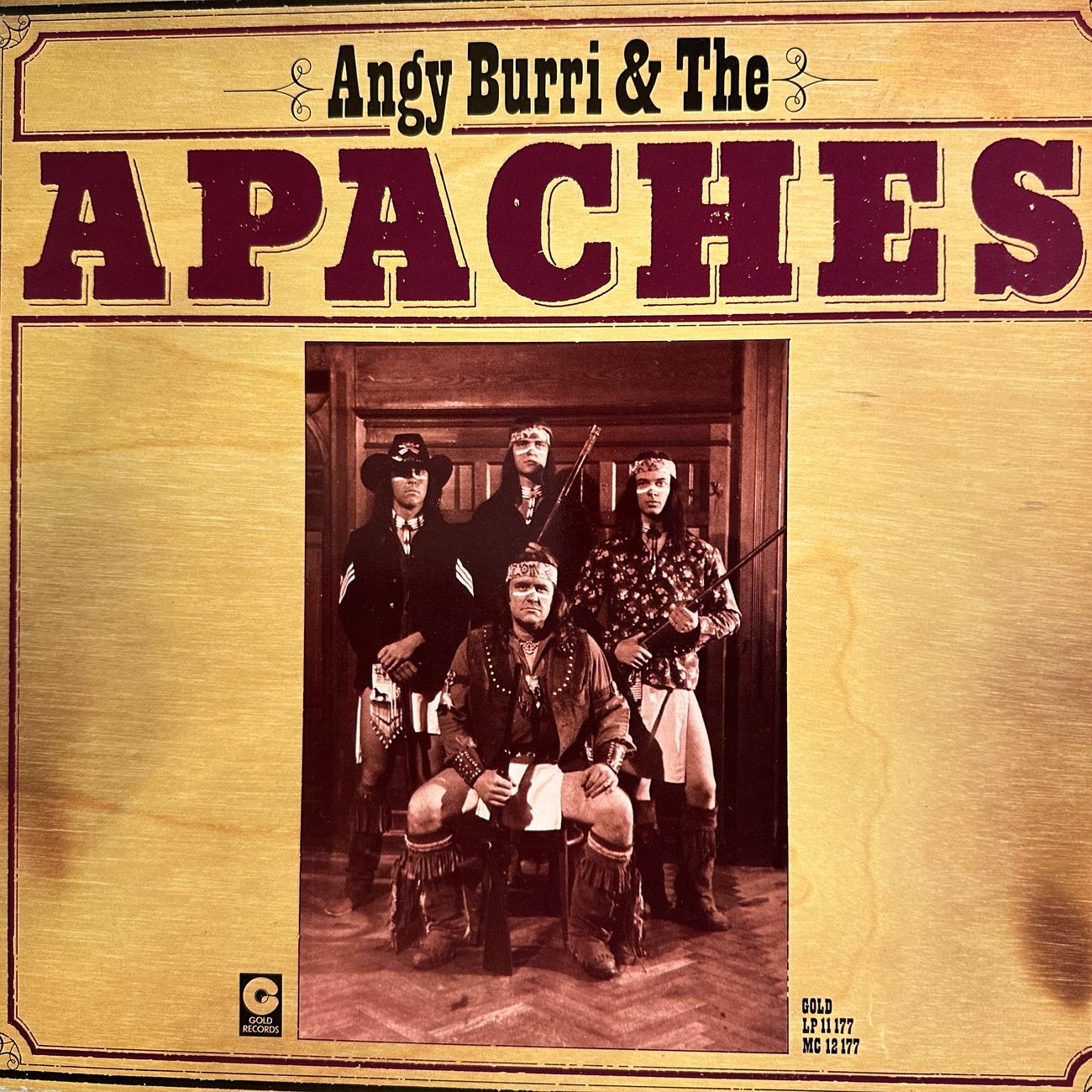 ANGRY BURRI AND THE APACHES  Country  