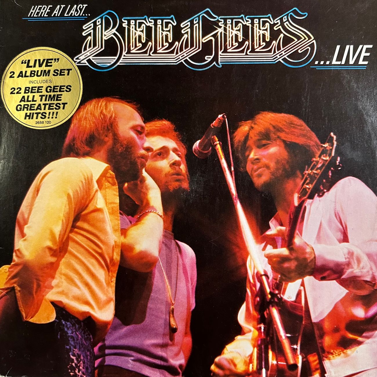 BEE GEES - HERE AT LAST    BEE GEES LIVE 1977 Soft Rock  