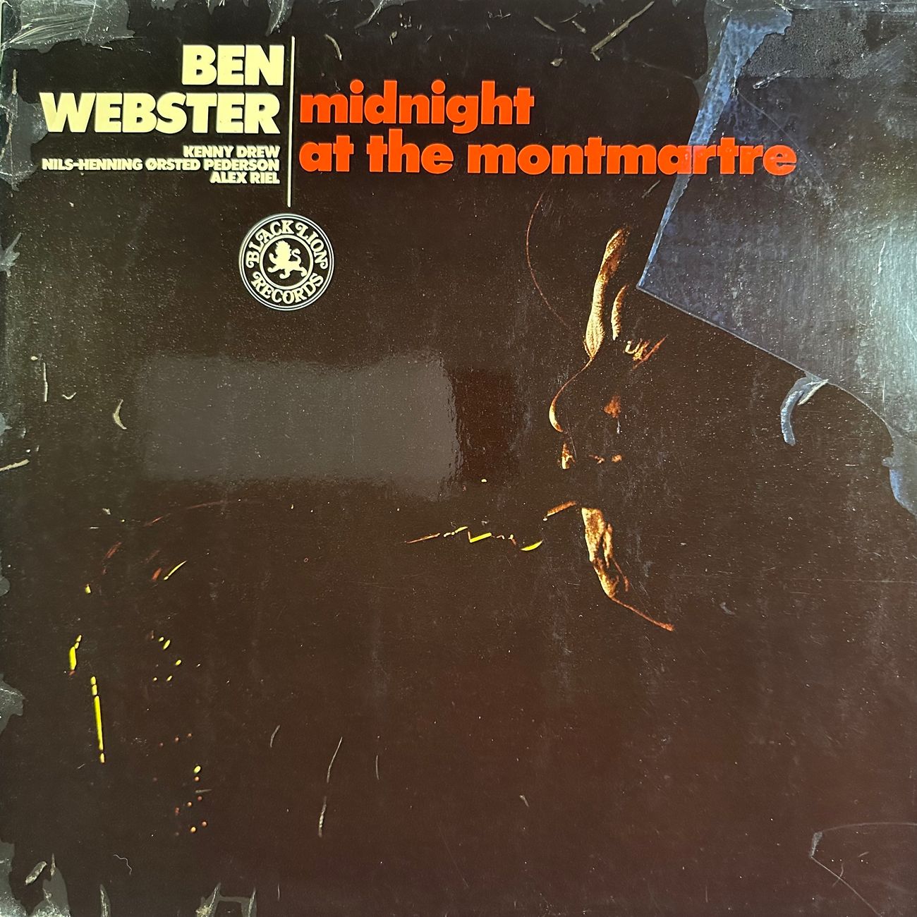BEN WEBSTER - MIDNIGHT AT THE MONTMARTRE 1977 Jazz  