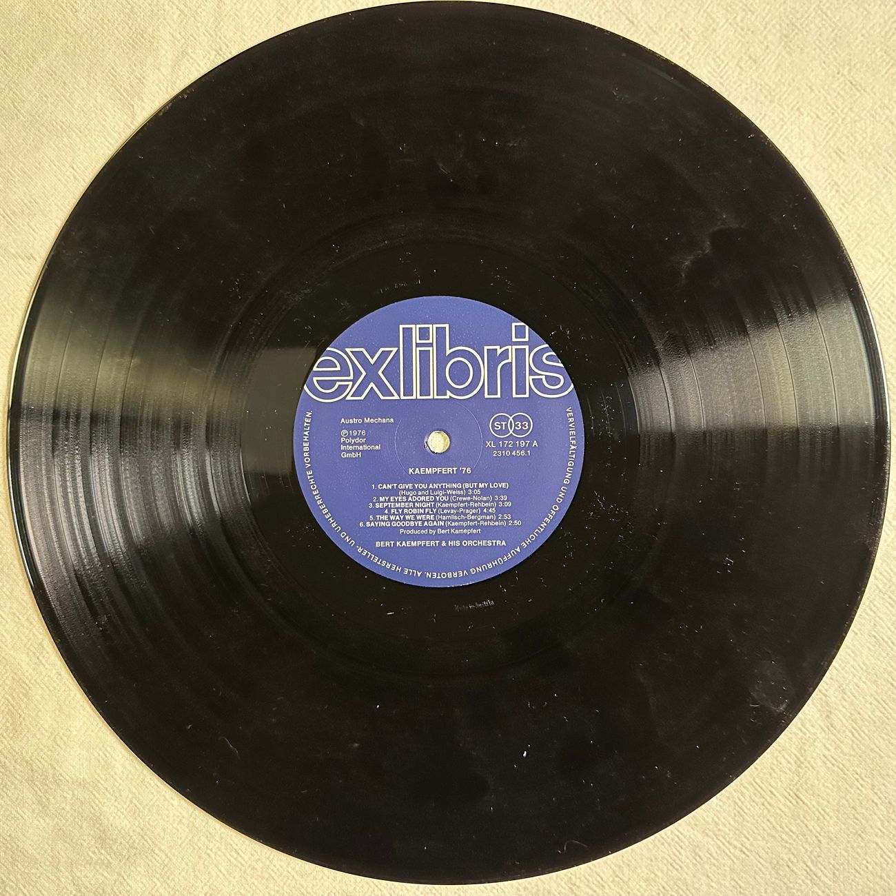 BERT KAEMPFERT - KAEMPFERT  76 1976 Jazz  