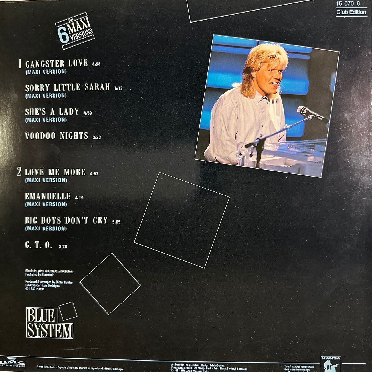 BLUE SYSTEM - WALKING ON A RAINBOW 1987 Pop Rock