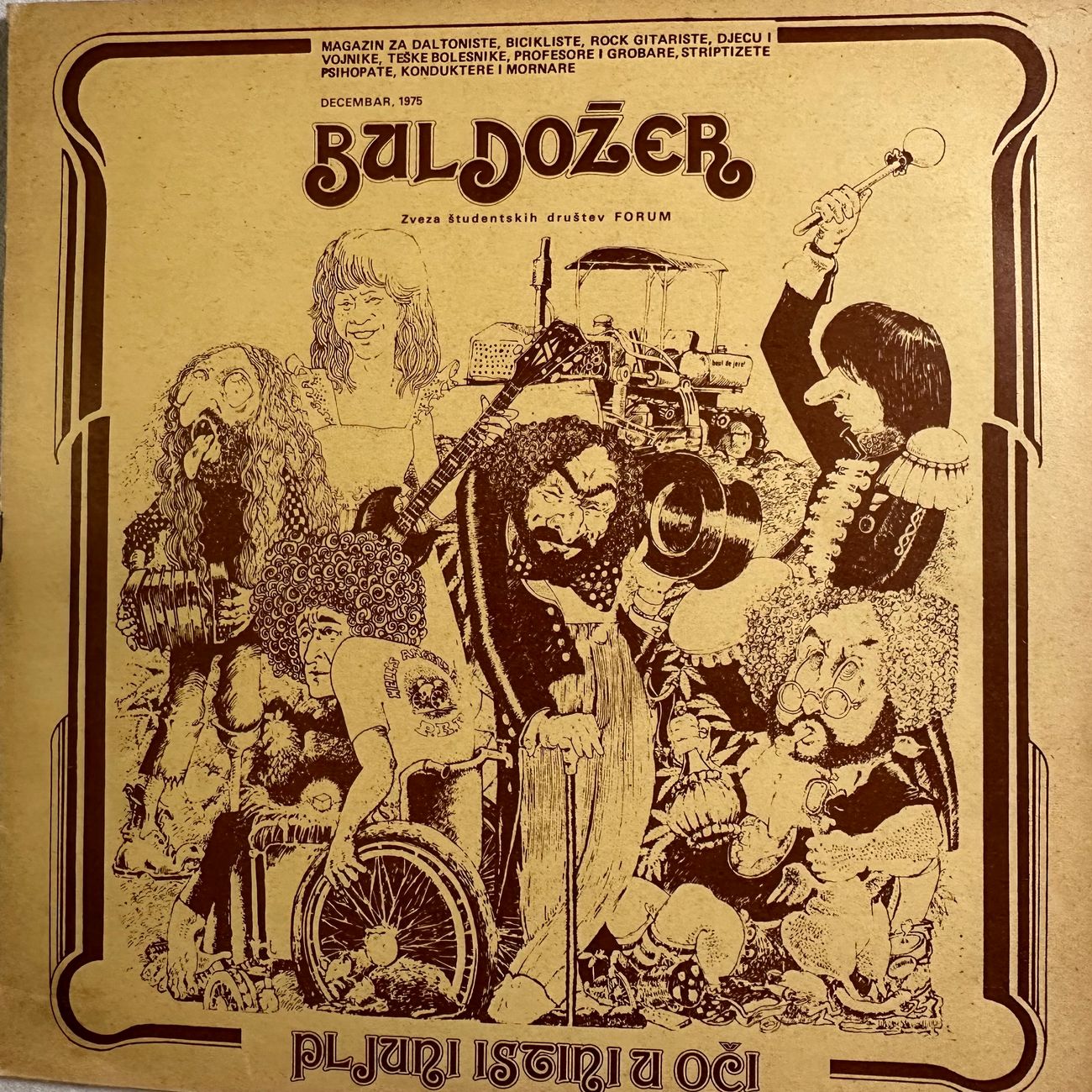 Buldožer – Pljuni Istini U Oči  Blues Rock  