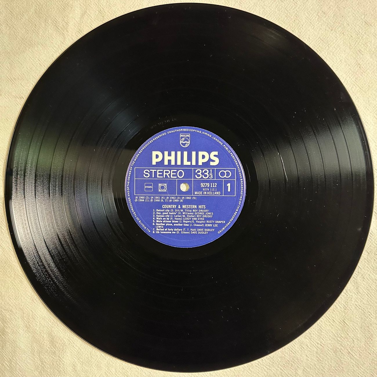 COUNTRY AND WESTERN HITS Country