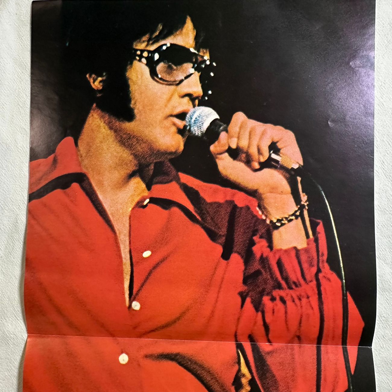 ELVIS - 100 SUPER ROCKS 7 Vinyl Records + 6 Posters Rock and Roll  