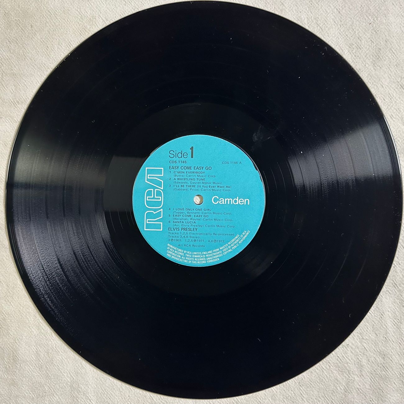 ELVIS - EASY COME EASY GO 1967 Rock and Roll