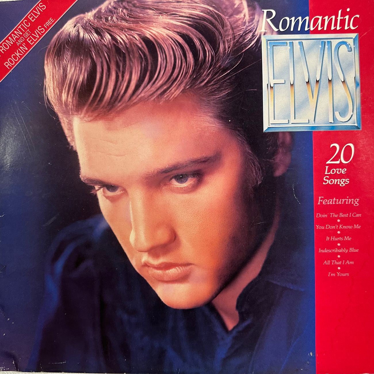 ELVIS - ROMANTIC ELVIS - 20 LOVE SONGS  Rock and Roll  
