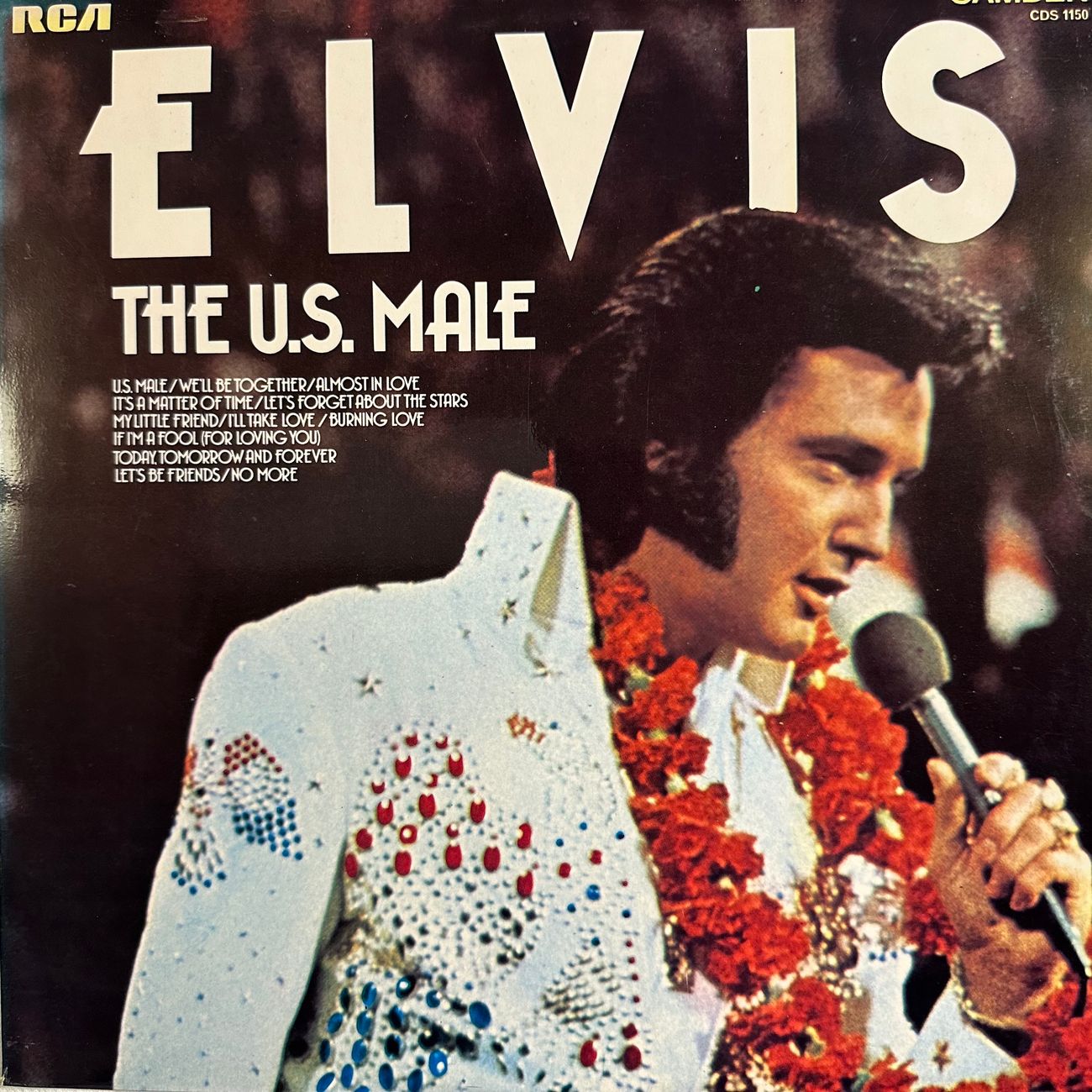 ELVIS PRESLEY - THE U S  MALE 1968 Rock and Roll  
