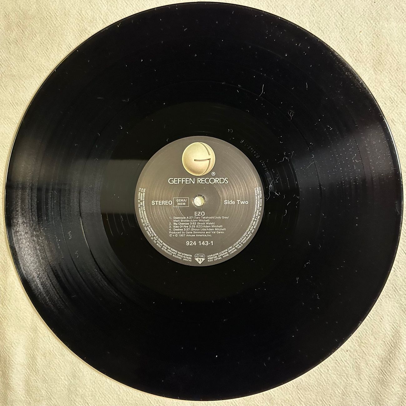 EZO 1987 Heavy Metal