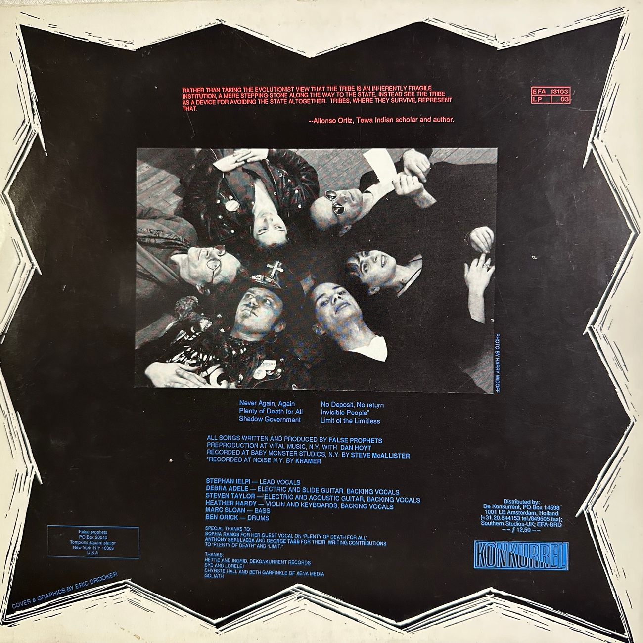 FALSE PROPHETS - INVISIBLE PEOPLE  Hard Rock  