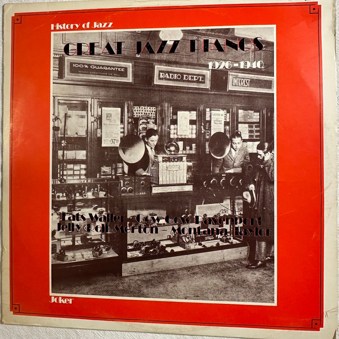 GREAT JAZZ PIANOS 1926-1640 Jazz  