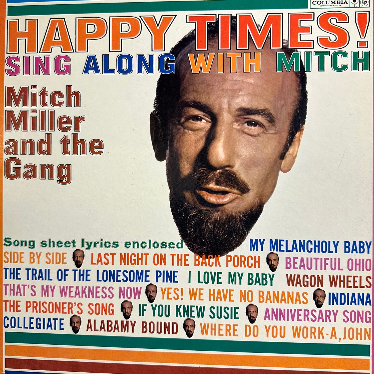 HAPPY TIMES! SING ALONG WITH MITCH MILLER  Easy Listening  