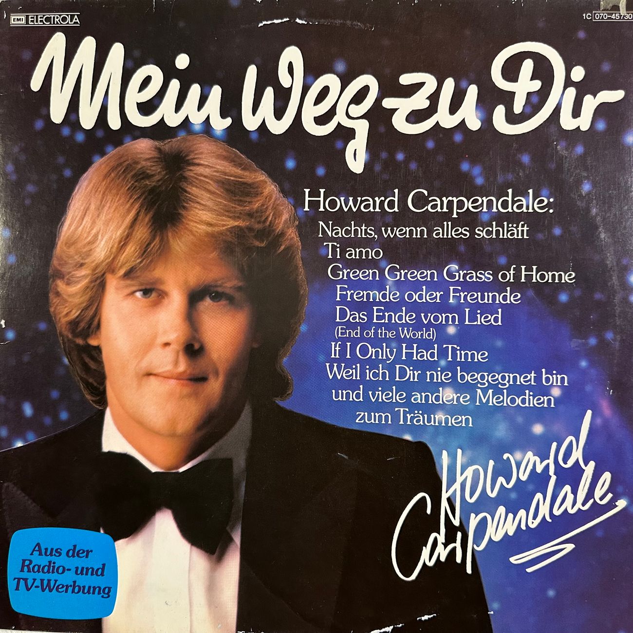 HOWARD CARPENDALE - MEIN WEG ZU DIR Easy Listening
