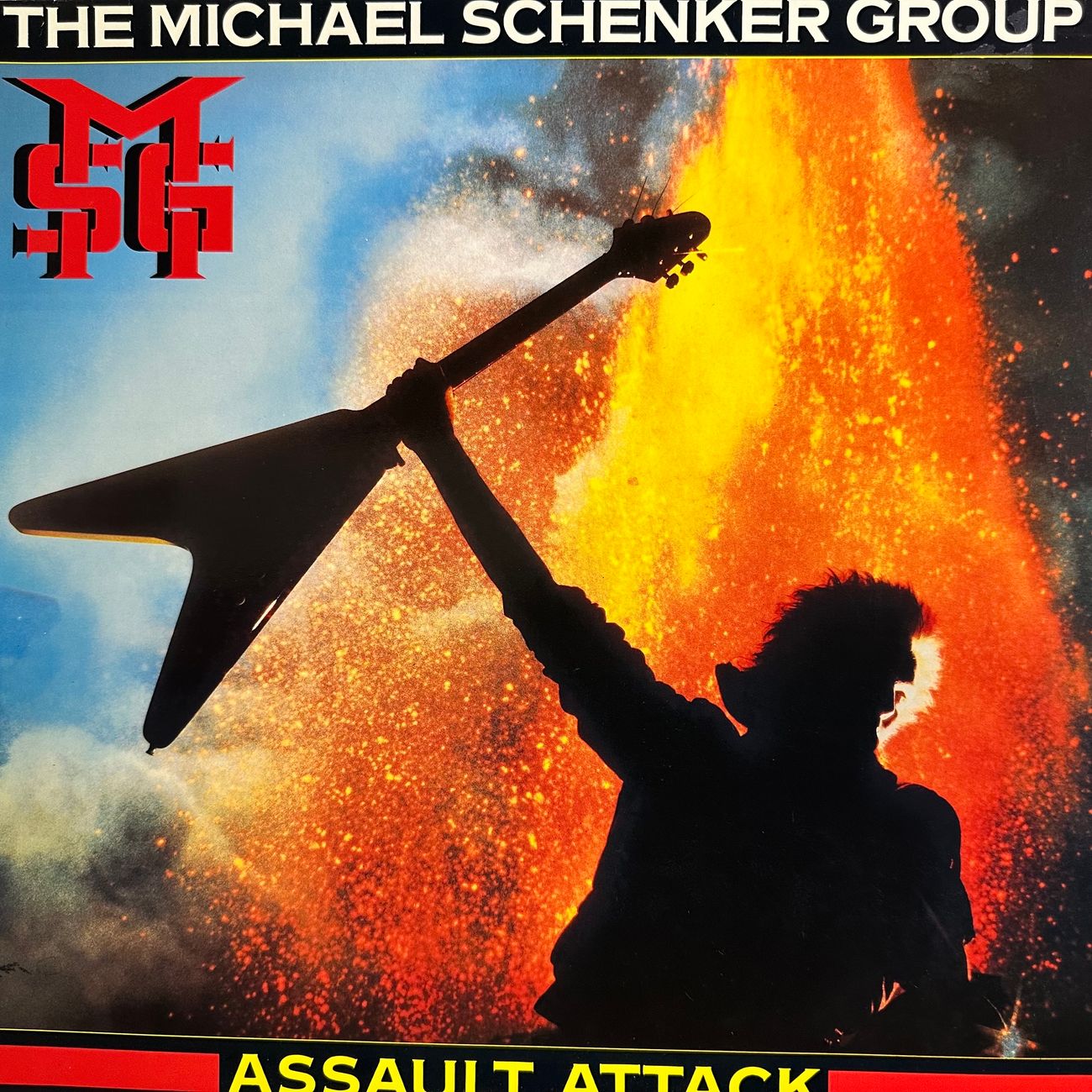 MICHAEL SCHENKER GROUP - ASSAULT ATTACK 1982 Hard Rock  