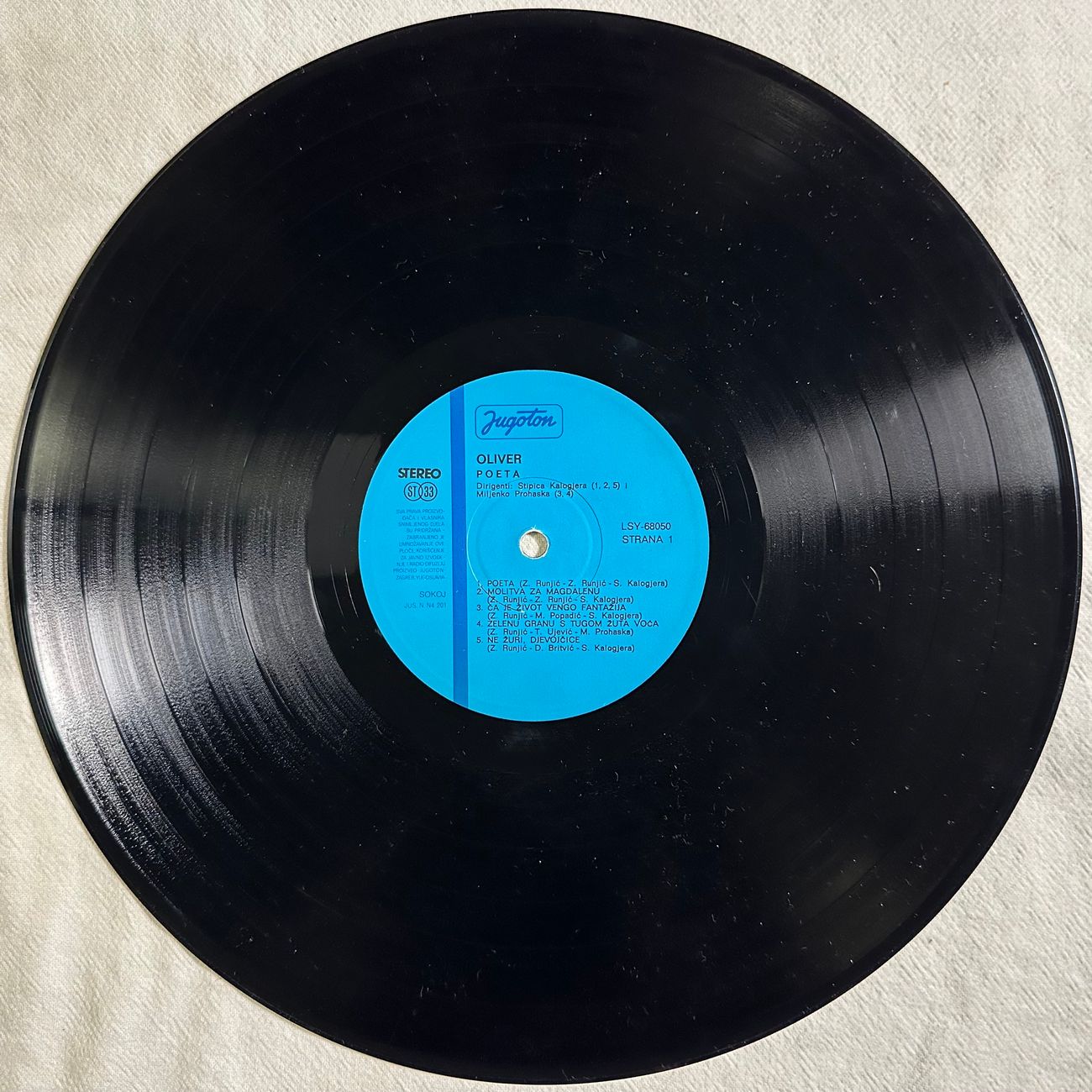 OLIVER DRAGOJEVIC - POETA 1978 Jazz  