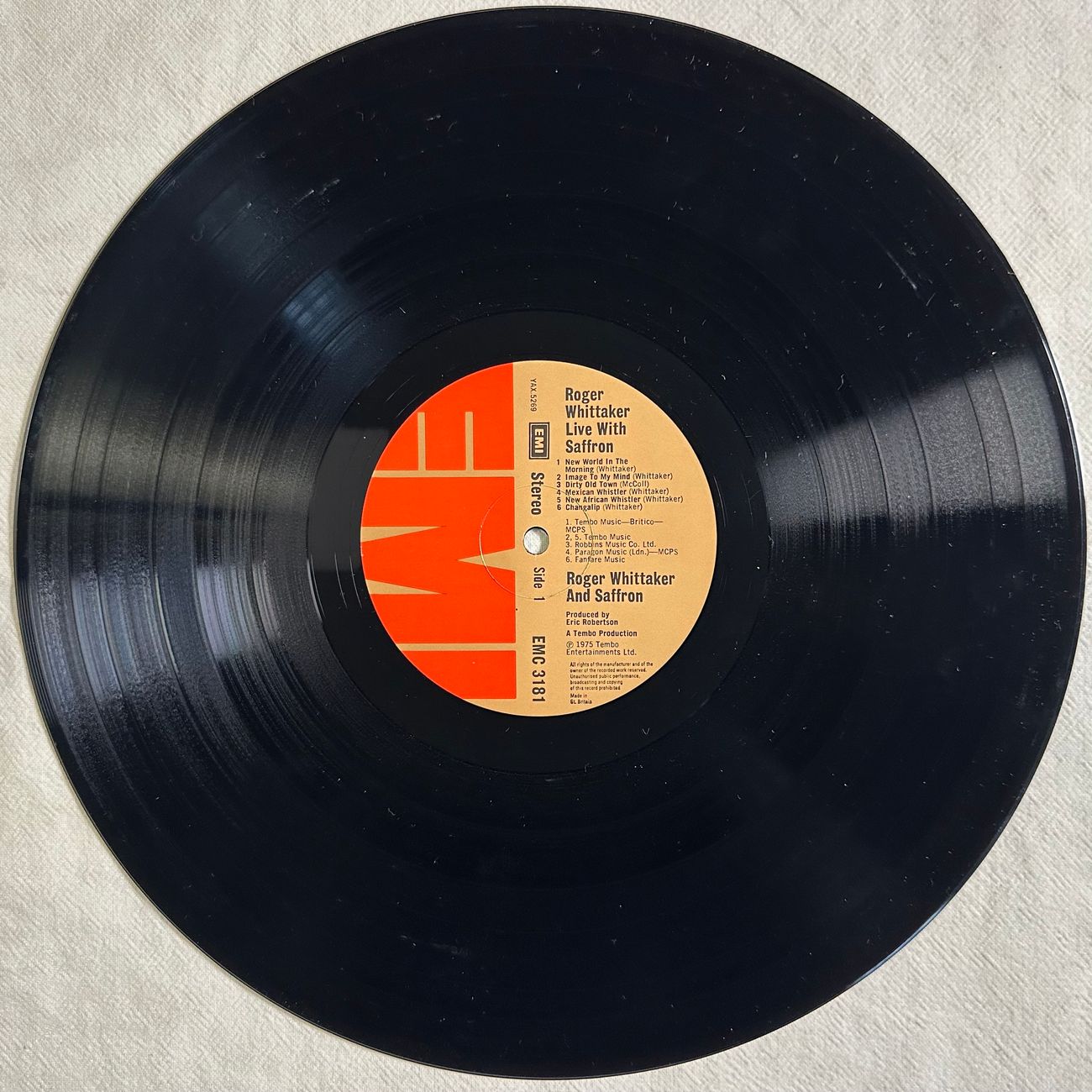 ROGER WHITTAKER WITH SAFFRON 1975 Country  