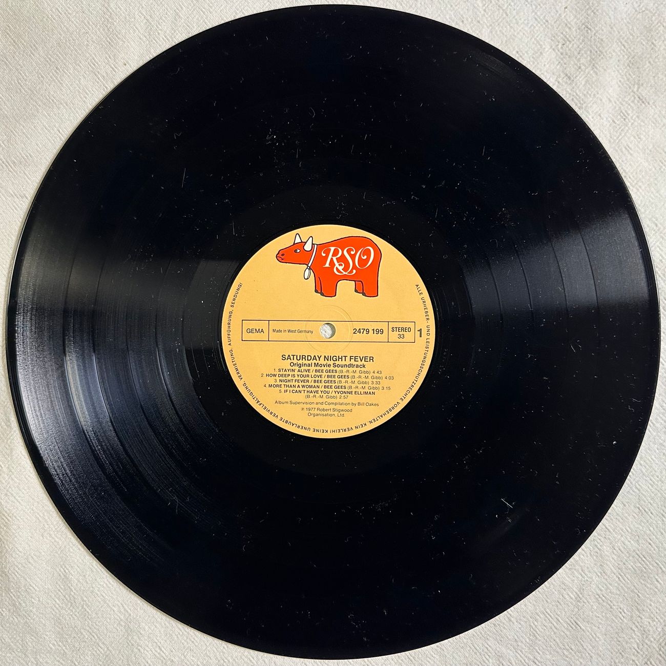 SATURDAY NIGHT FEVER 1977 Soundtrack  