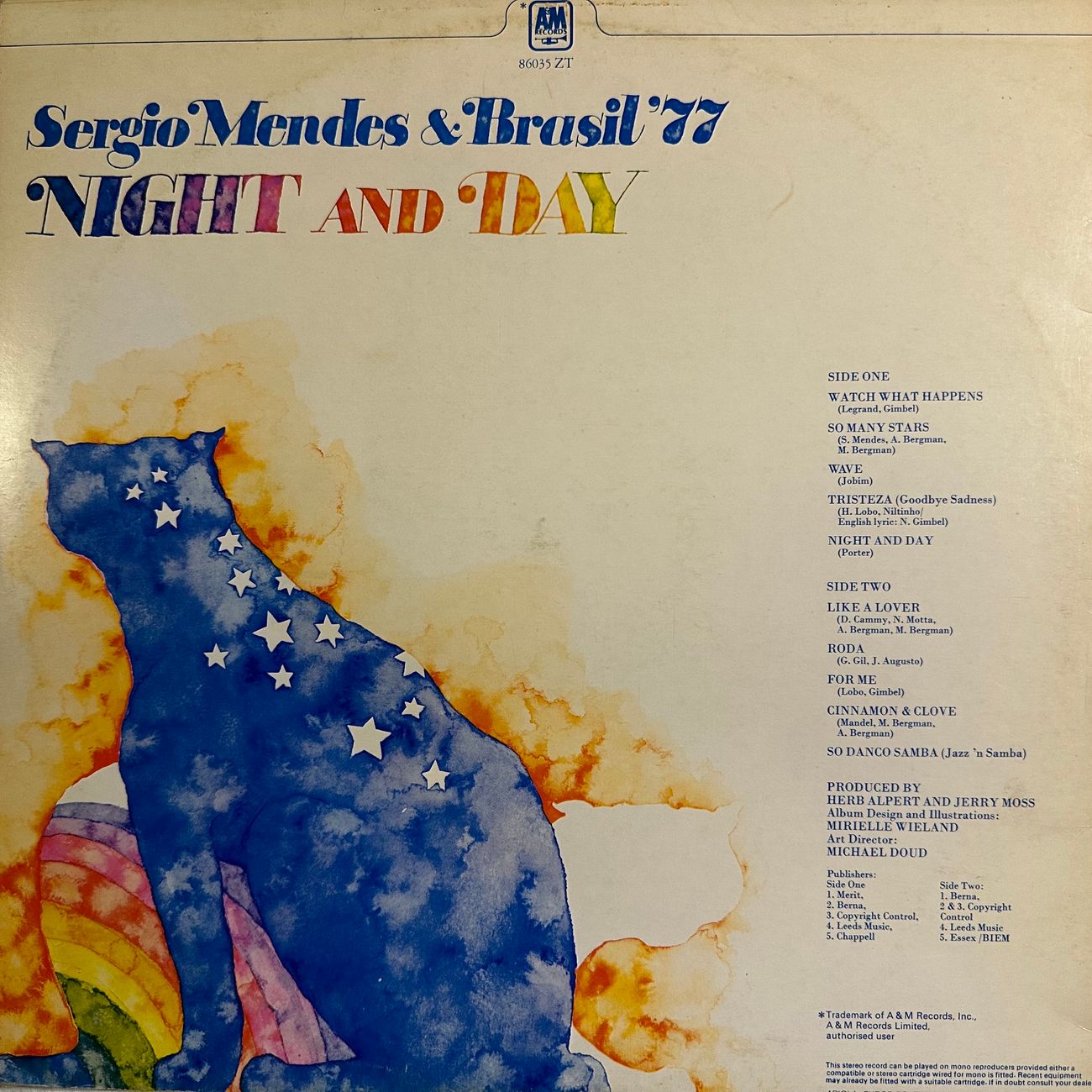 SERGIO MENDES BRASIL 77 - NIGHT AND DAY 1977 Jazz