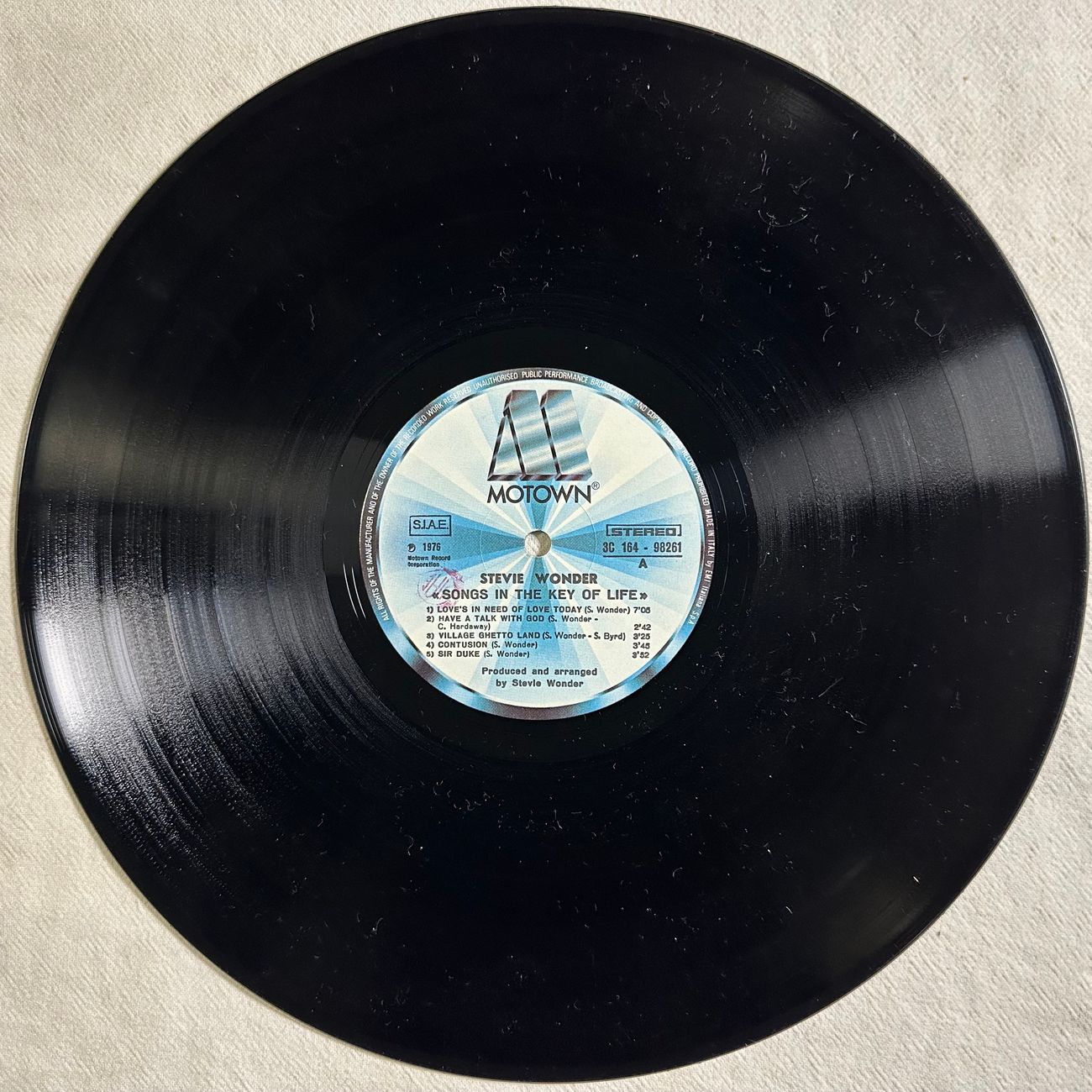 STEVIE WONDER - SONGS IN THE KEY OF LIFE 1976 Soul  