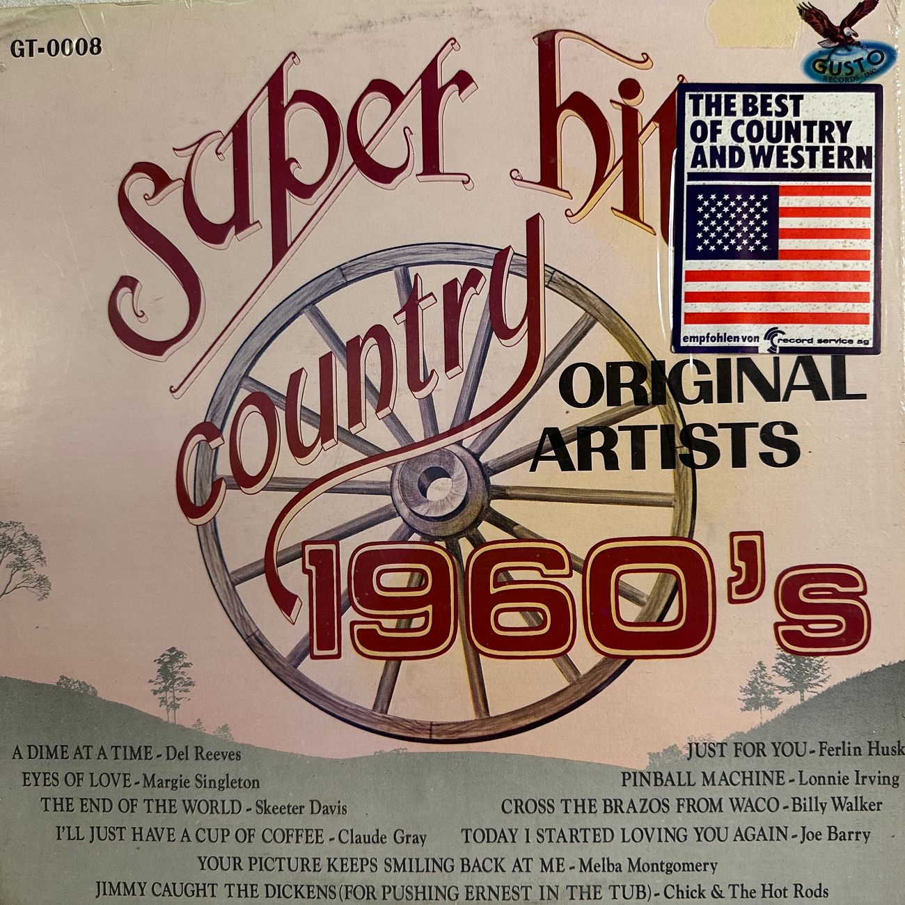 SUPER HITS COUNTRY 1960 S - ORIGINAL ARTISTS  Country  