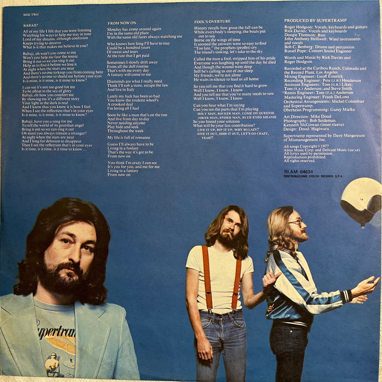 SUPERTRAMP - EVEN IN THE QUIETEST MOMENTS 1977 Soft Rock  