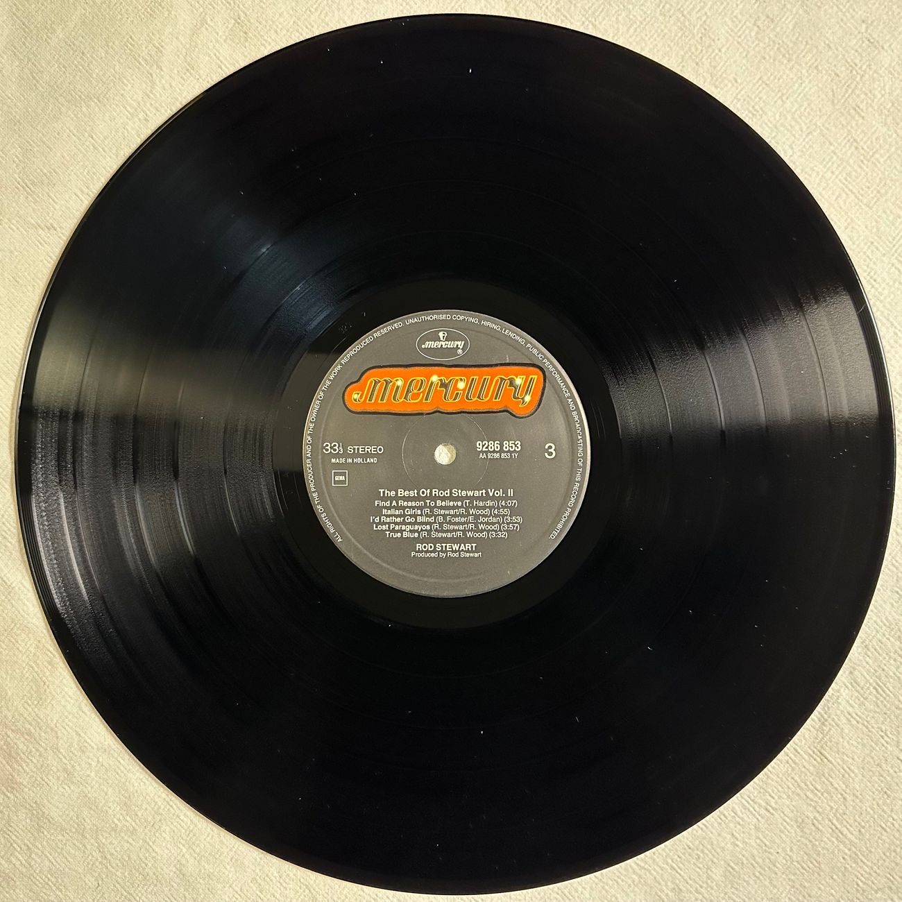 THE BEST OF ROD STEWART VOL  2 1977 Soft Rock  