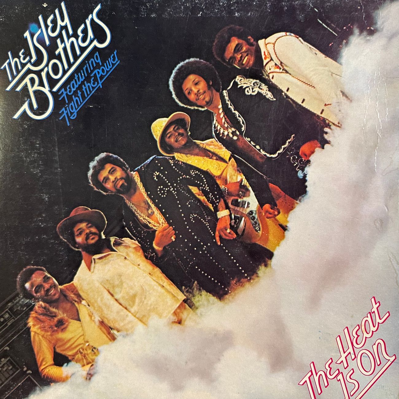 THE ISLEY BROTHERS - FEATURING FIGHT THE POWER - THE HEAT IS ON 1975 Soul  