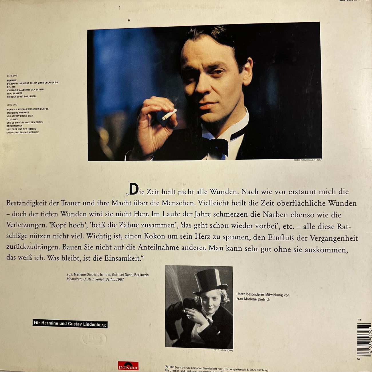 UDO LINDENBERG - HERMINE 1987 Soft Rock  