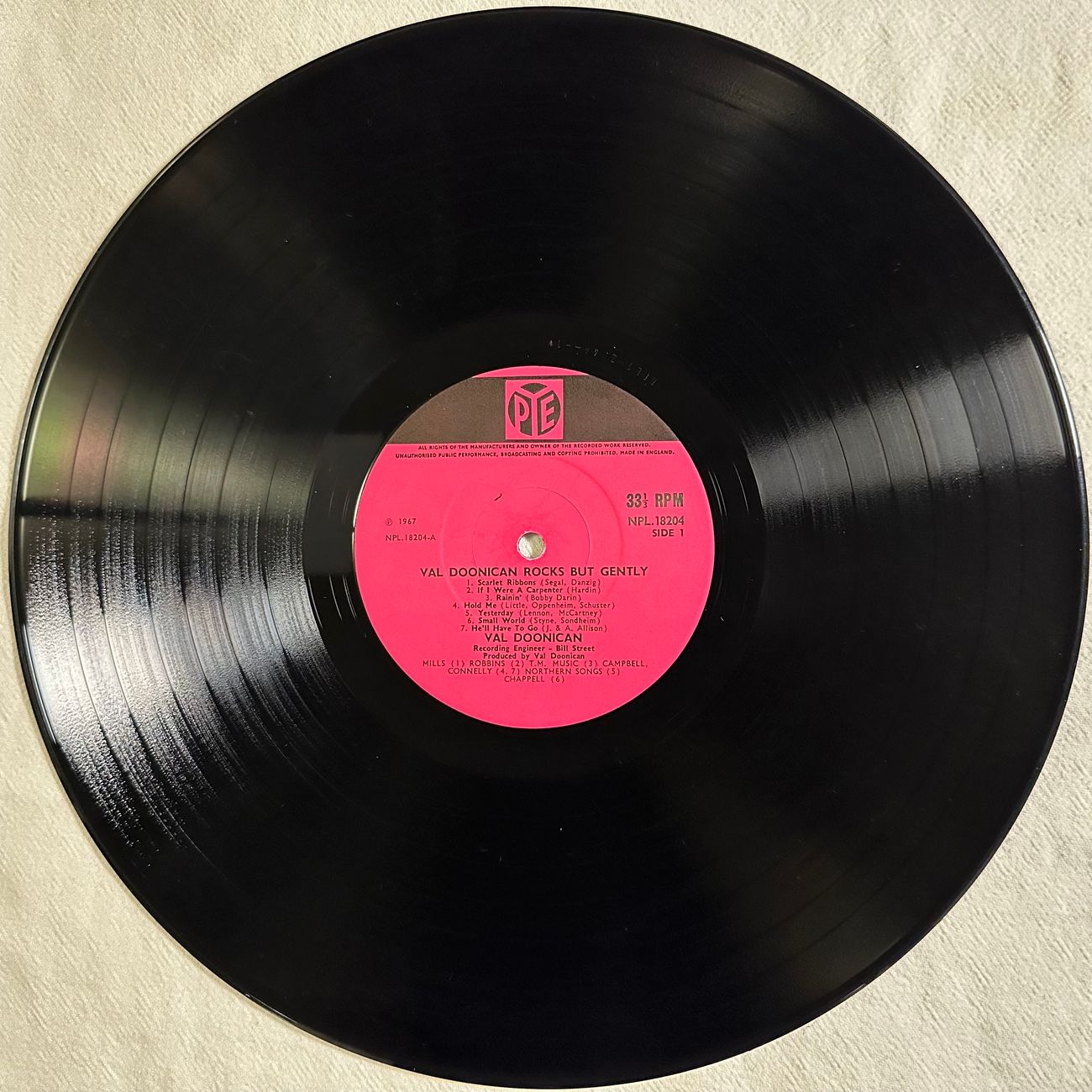 VAL DOONICAN ROCKS  BUT GENTLY 1967 Folk Music  