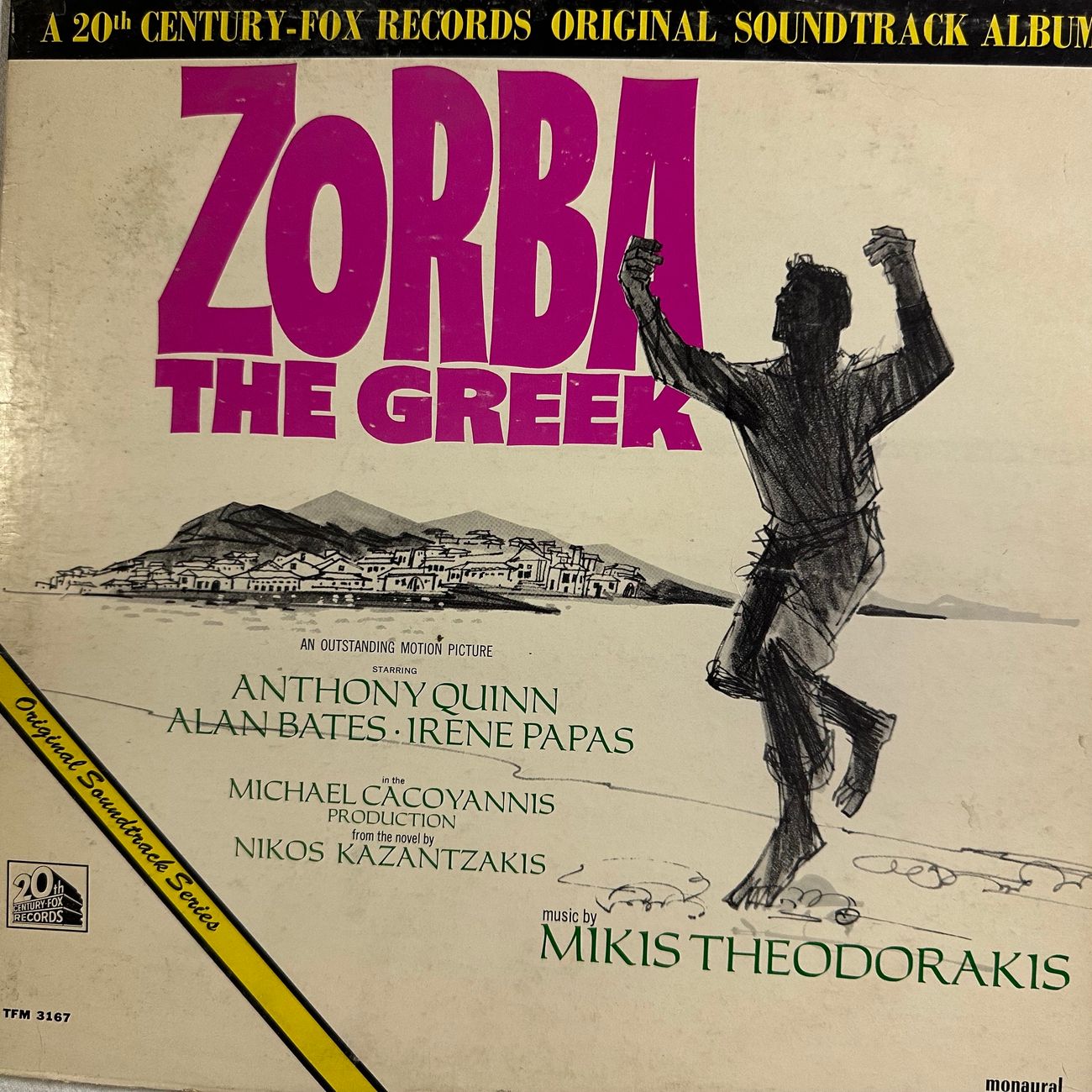 ZORBA THE GREEK 1964 Soundtrack  